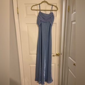 Beautiful almost pearlescent maxi dress